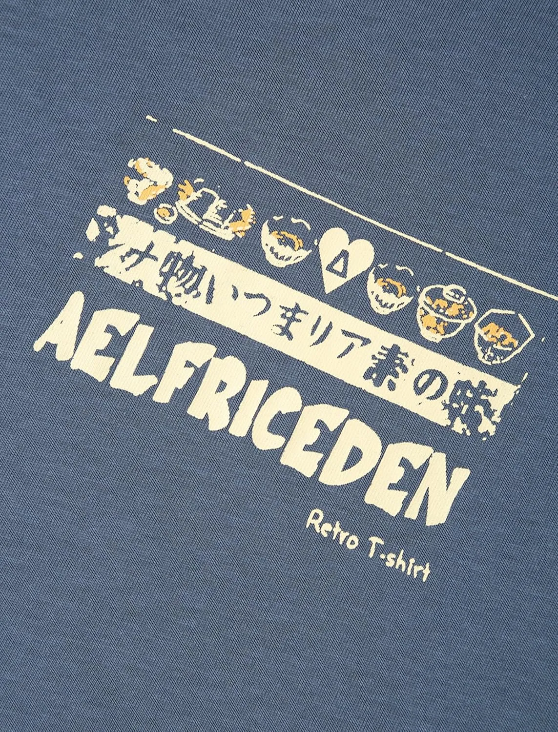 Aelfric Eden Mens 90s Vintage Oversized Shirts Unisex Harajuku T Shirt Print Graphic Tees Casual Summer Streetwear Top