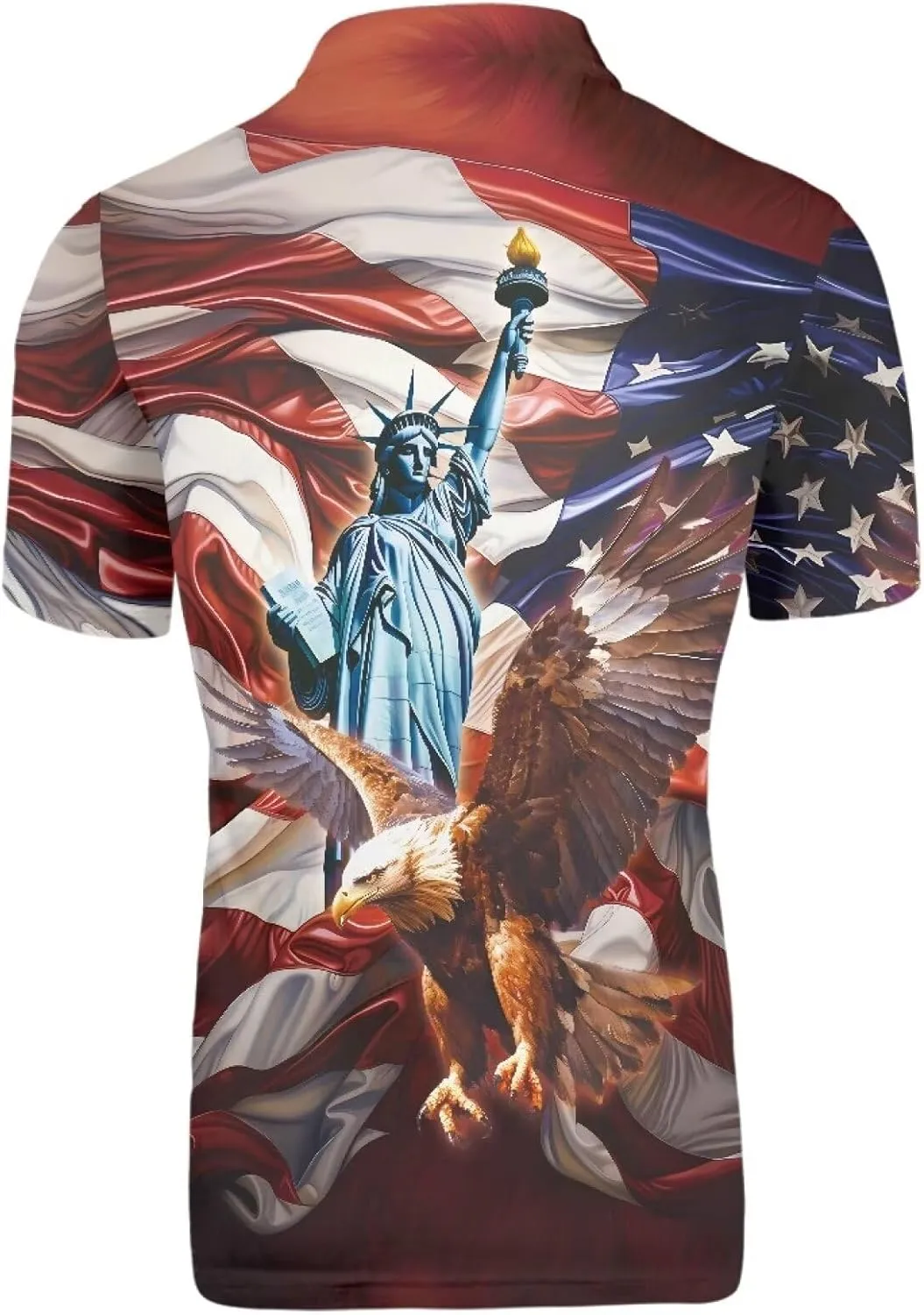 AFPANQZ Mens Casual Shirts Short Sleeve Button Up Tee for Summer Travel Tennis Running Golf Sweatshirts
