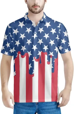 AFPANQZ Mens Casual Shirts Short Sleeve Button Up Tee for Summer Travel Tennis Running Golf Sweatshirts