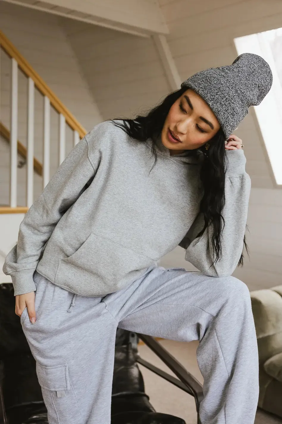 Anahi Hoodie in Grey