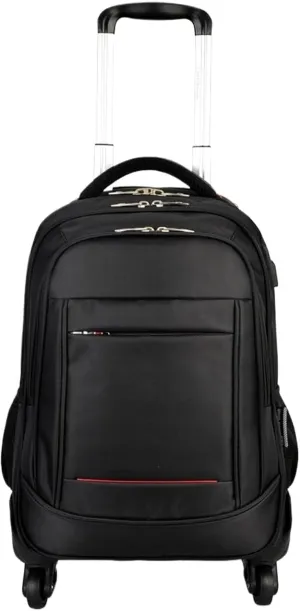 ANIIC Luggage Suitcases With Wheels Multi-functional Lightweight Overnight Suitcase With Wheels For Men Women Adults Suitcase Spinner Luggages (Color : Black, Size : 18in)