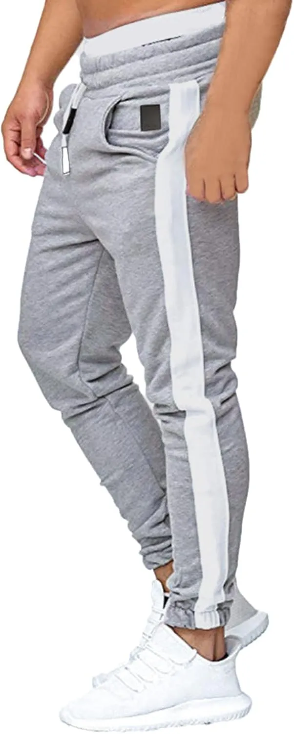 Cargo Pants for Men Big and Tall, Pockets Men Splicing Printed Overalls Casual Pocket Sport Work Casual Trouser Pants