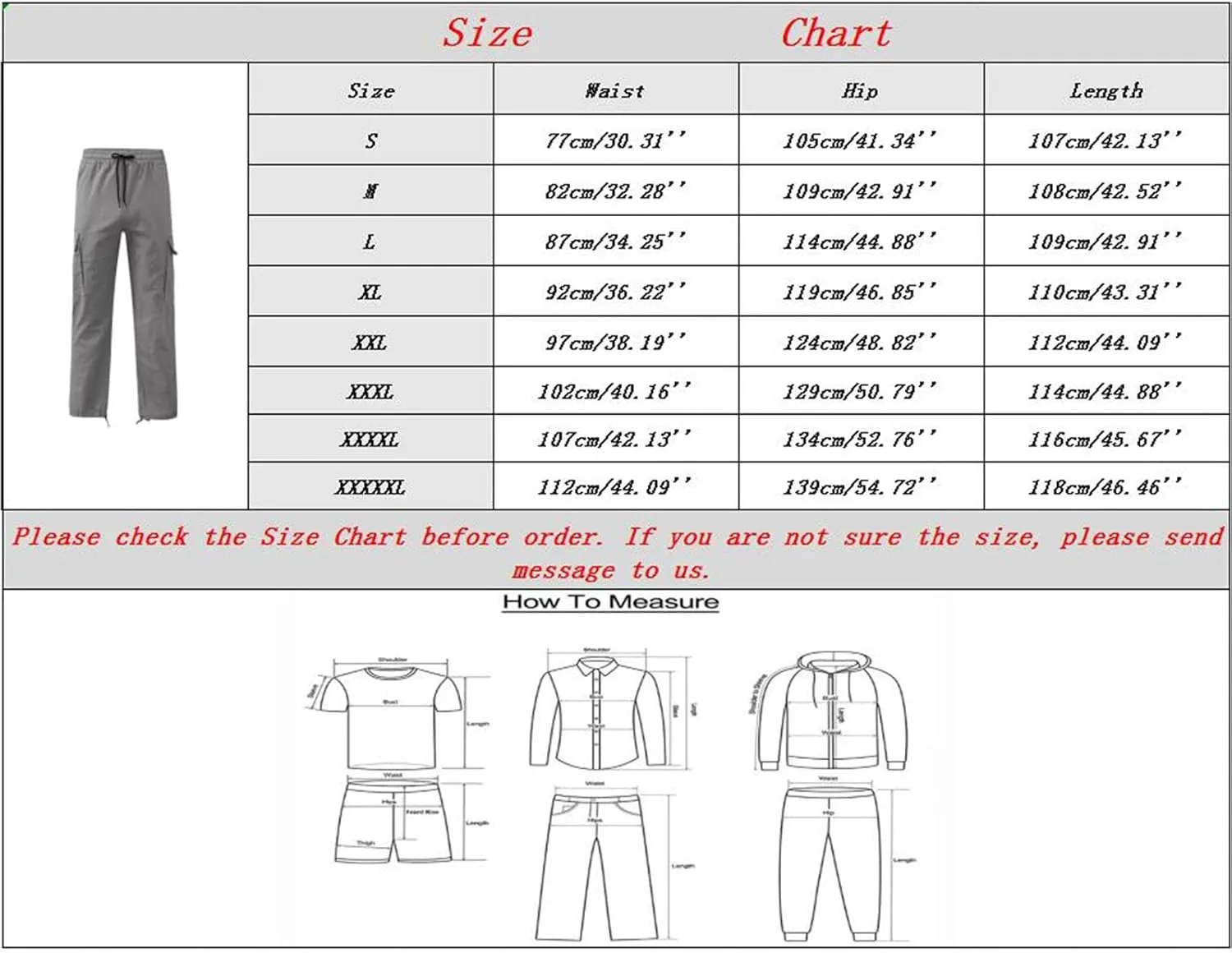 Cargo Pants for Men,Fashion Pants Loose Fit Straight-Leg Trousers Hiking Joggers with Pockets Mens Pants Overalls