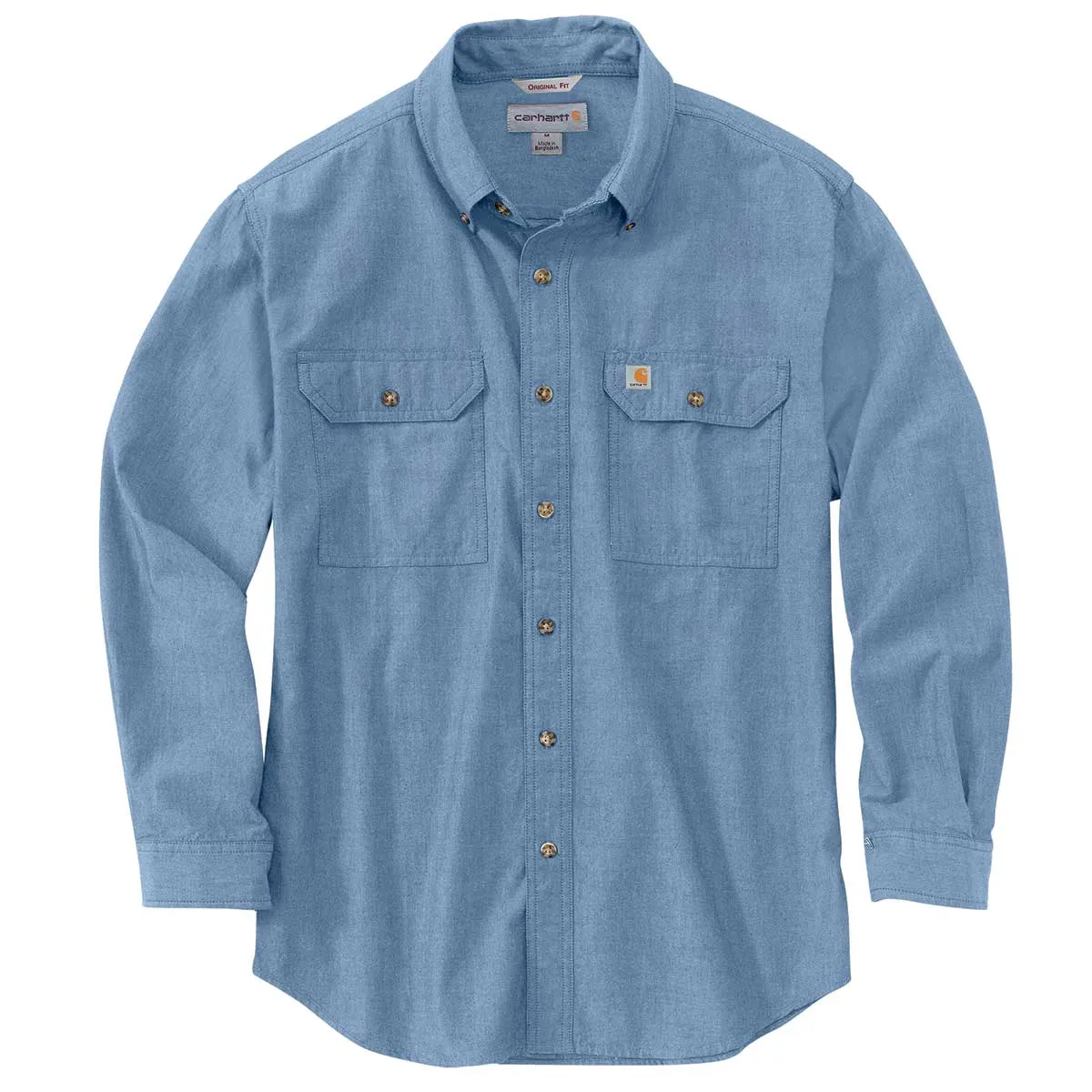 Carhartt Loose Fit Midweight Chambray Long-Sleeve Shirt