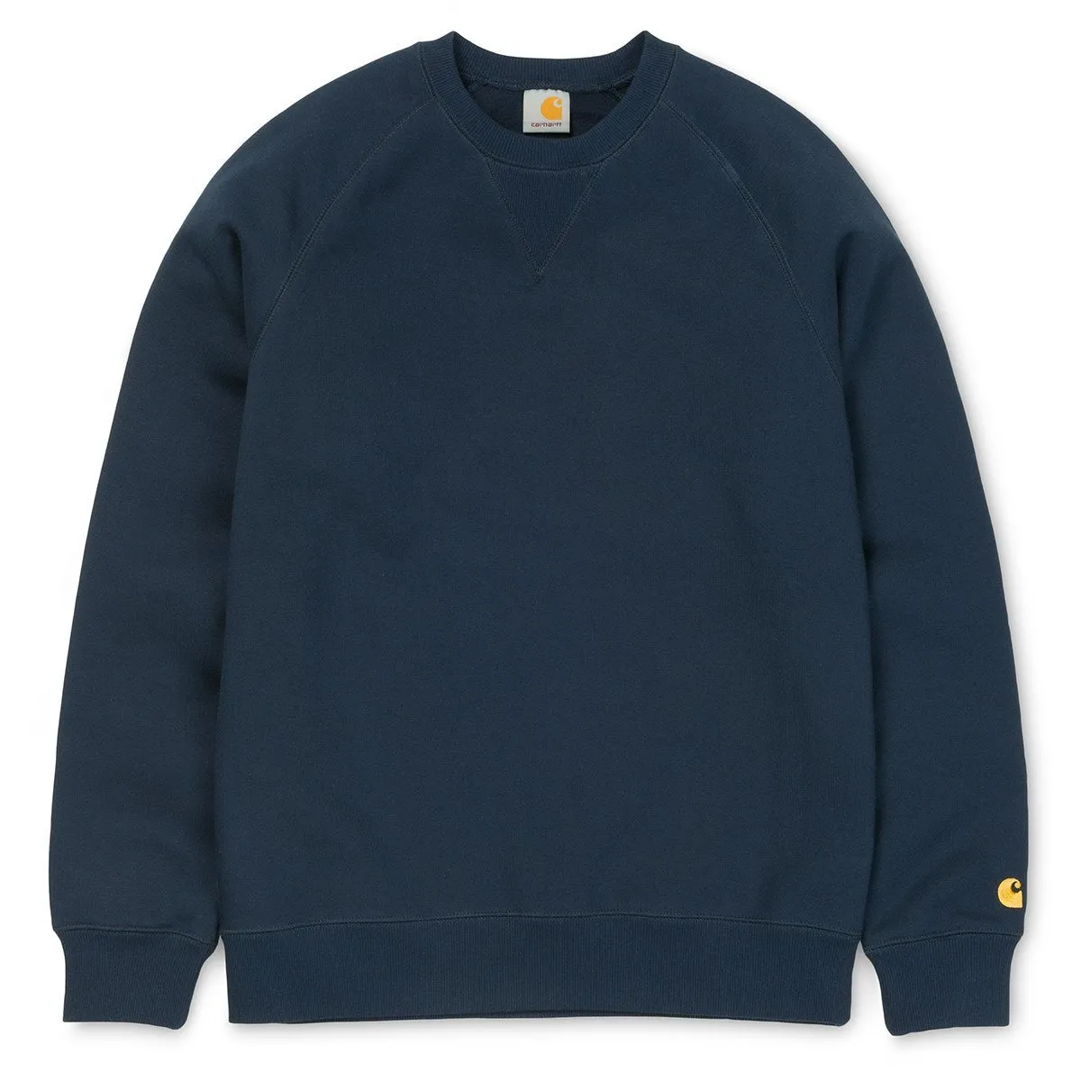 Carhartt WIP Chase Crewneck Sweatshirt - Black