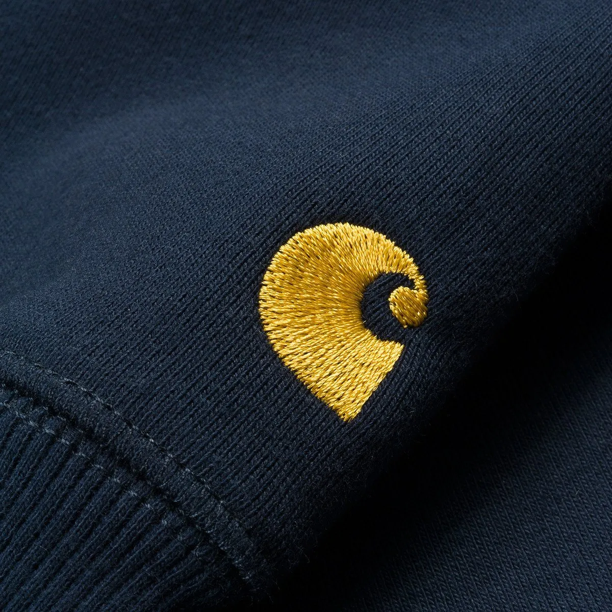 Carhartt WIP Chase Crewneck Sweatshirt - Black