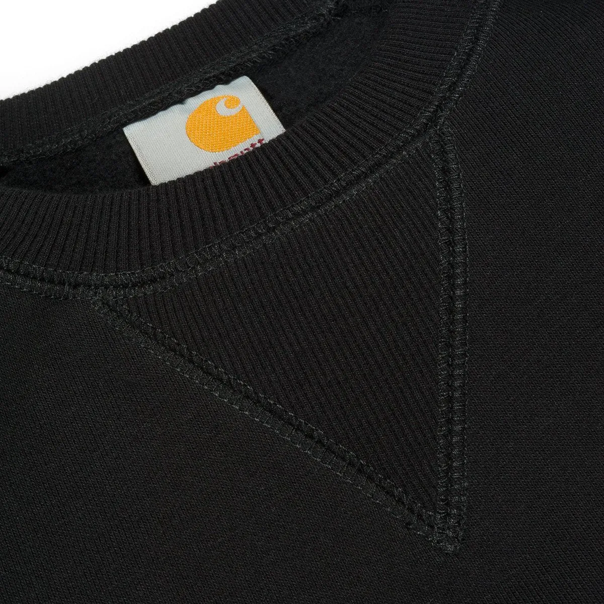 Carhartt WIP Chase Crewneck Sweatshirt - Black