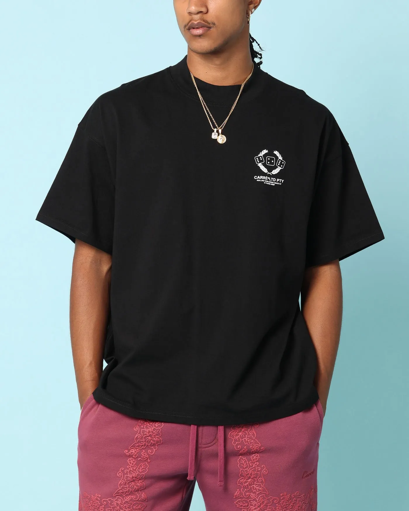 Carré Players Oversized T-Shirt Black