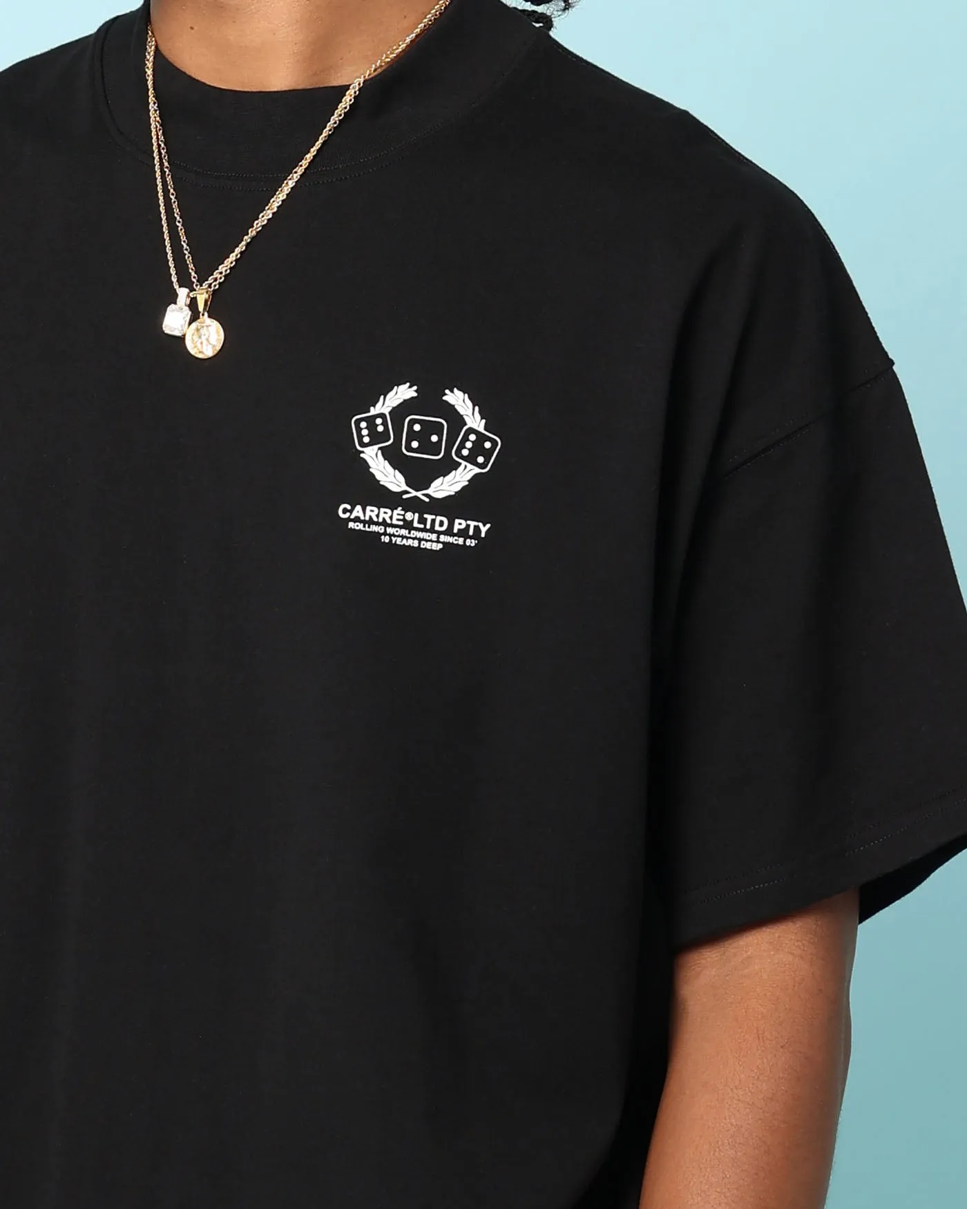 Carré Players Oversized T-Shirt Black