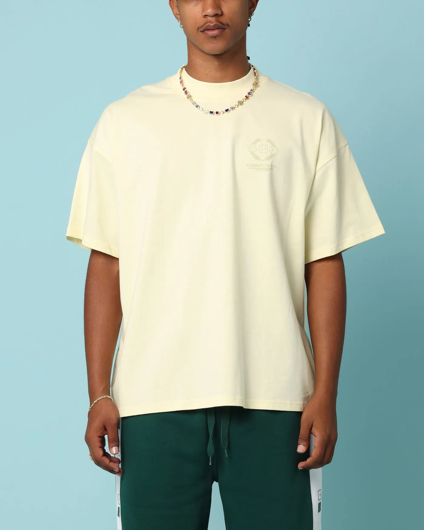 Carré Players Oversized T-Shirt Yellow