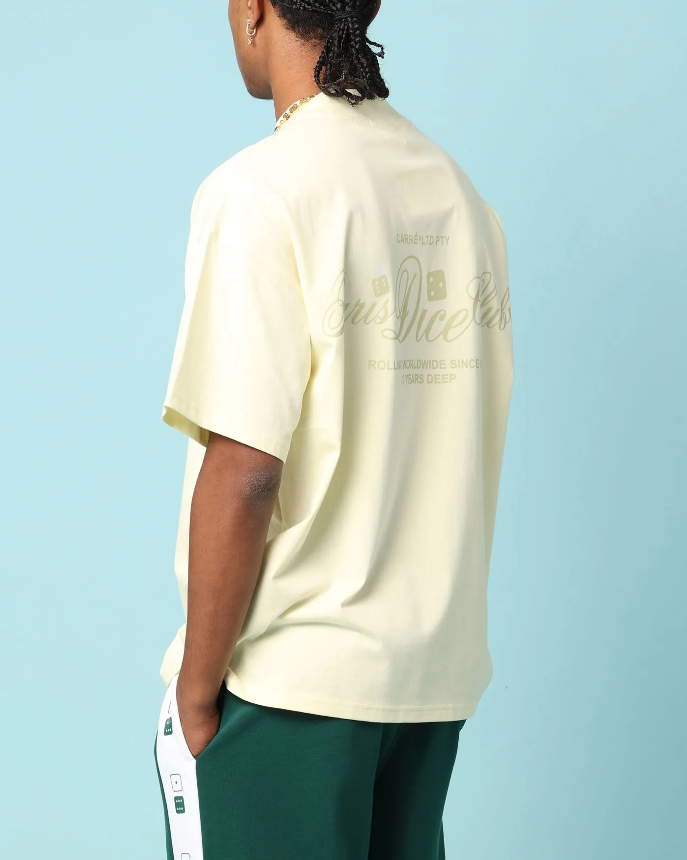 Carré Players Oversized T-Shirt Yellow
