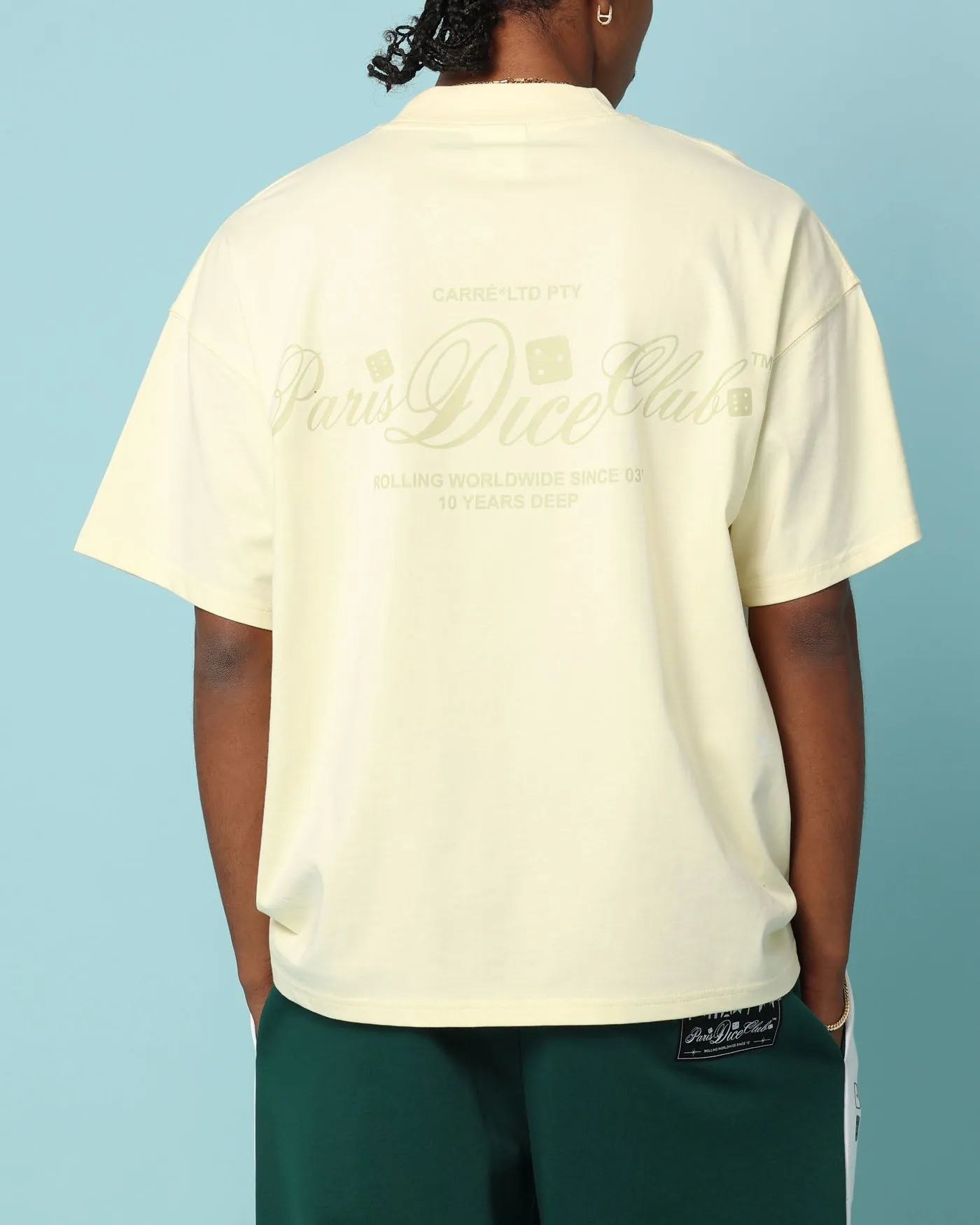 Carré Players Oversized T-Shirt Yellow