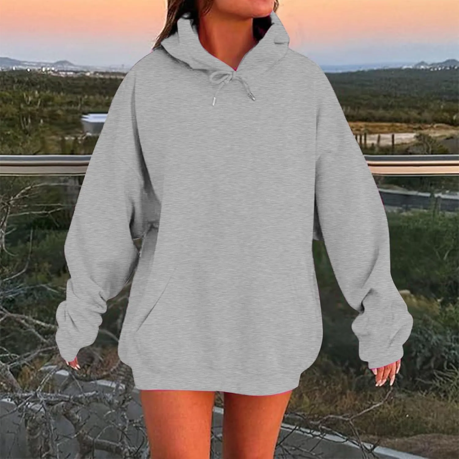 Fall Womens Oversized Hoodies Winter Cute Sweatshirts Pullover 2024 Fashion Tops Trendy Outfits