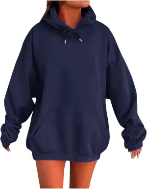 Fall Womens Oversized Hoodies Winter Cute Sweatshirts Pullover 2024 Fashion Tops Trendy Outfits