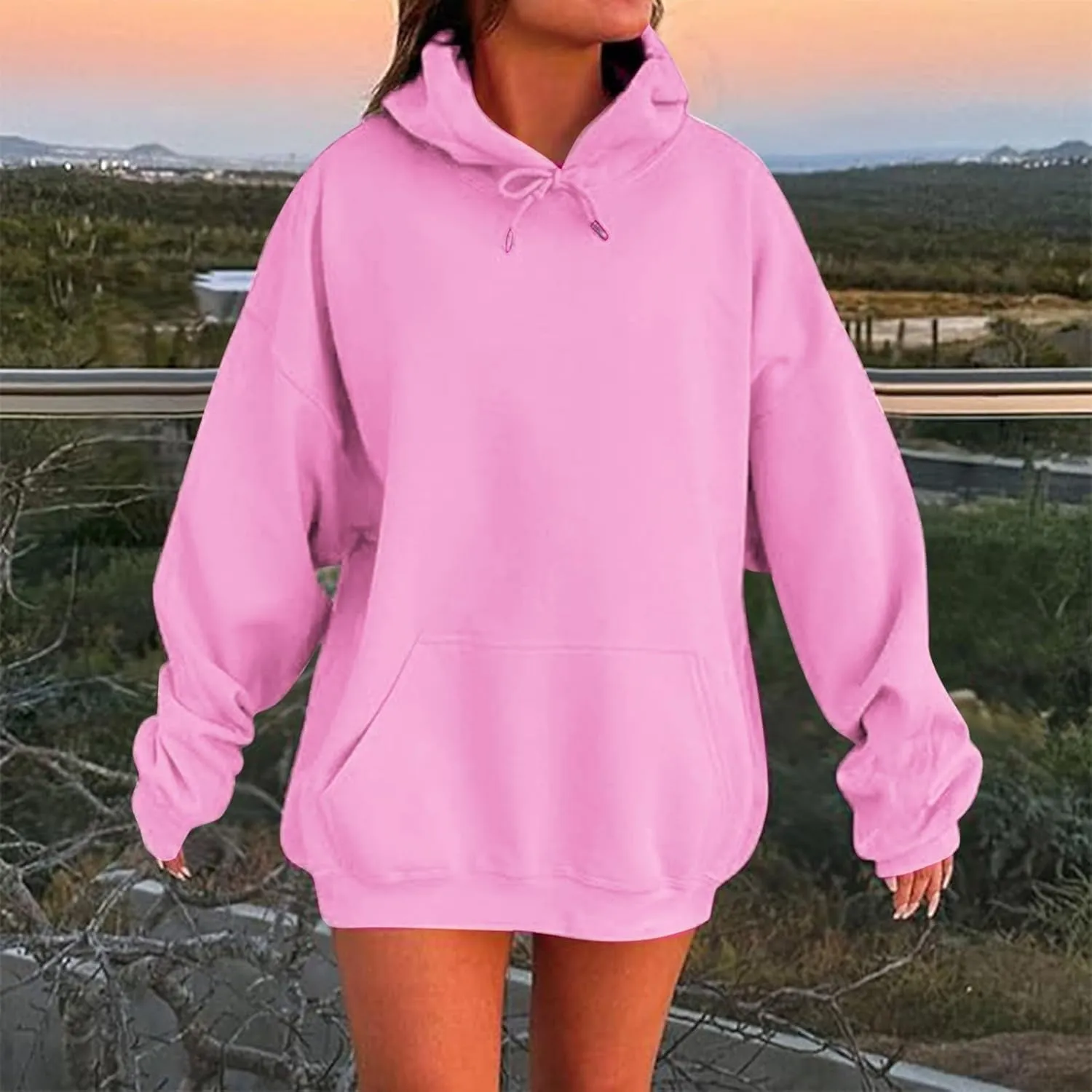 Fall Womens Oversized Hoodies Winter Cute Sweatshirts Pullover 2024 Fashion Tops Trendy Outfits