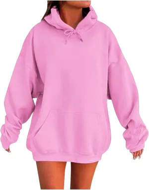 Fall Womens Oversized Hoodies Winter Cute Sweatshirts Pullover 2024 Fashion Tops Trendy Outfits