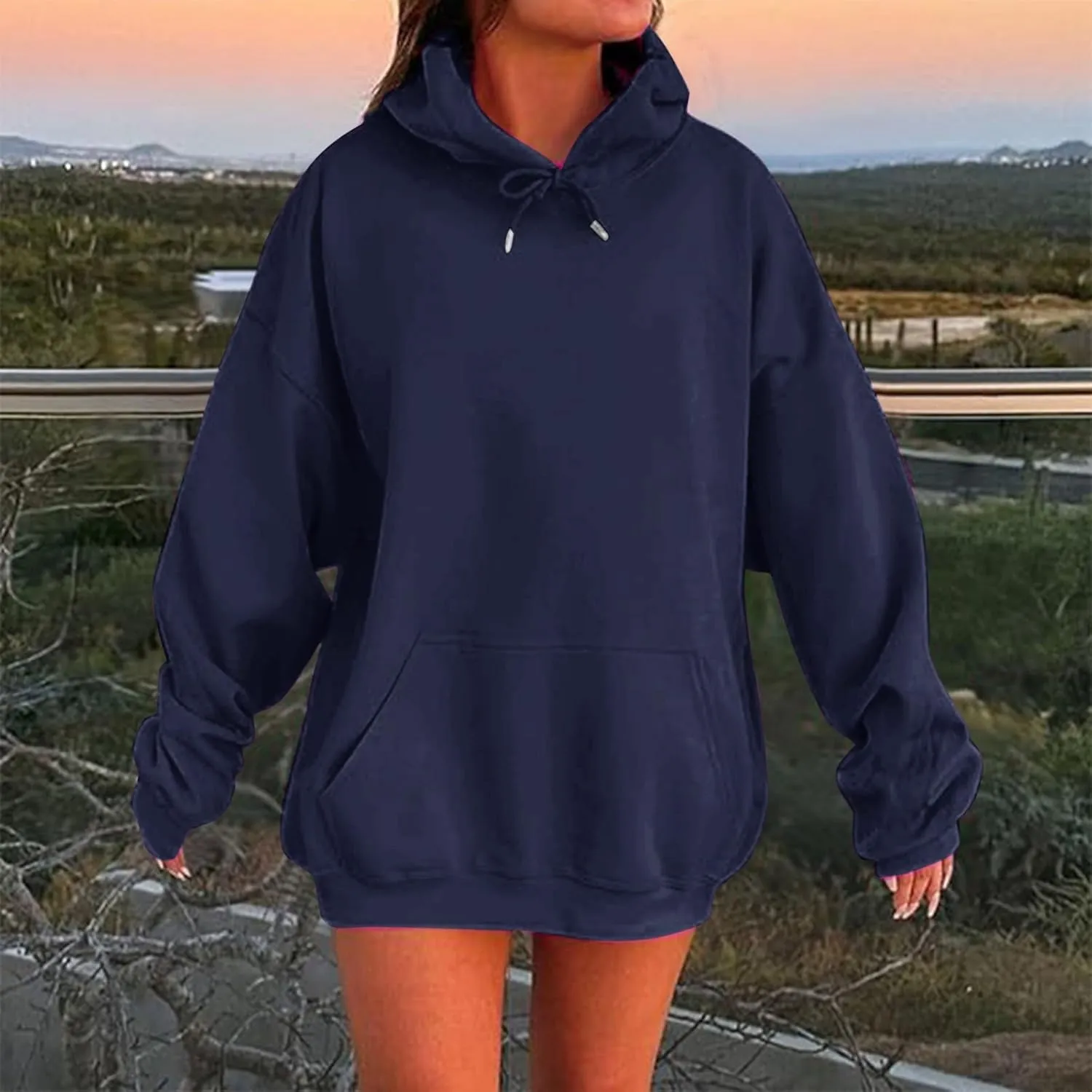 Fall Womens Oversized Hoodies Winter Cute Sweatshirts Pullover 2024 Fashion Tops Trendy Outfits