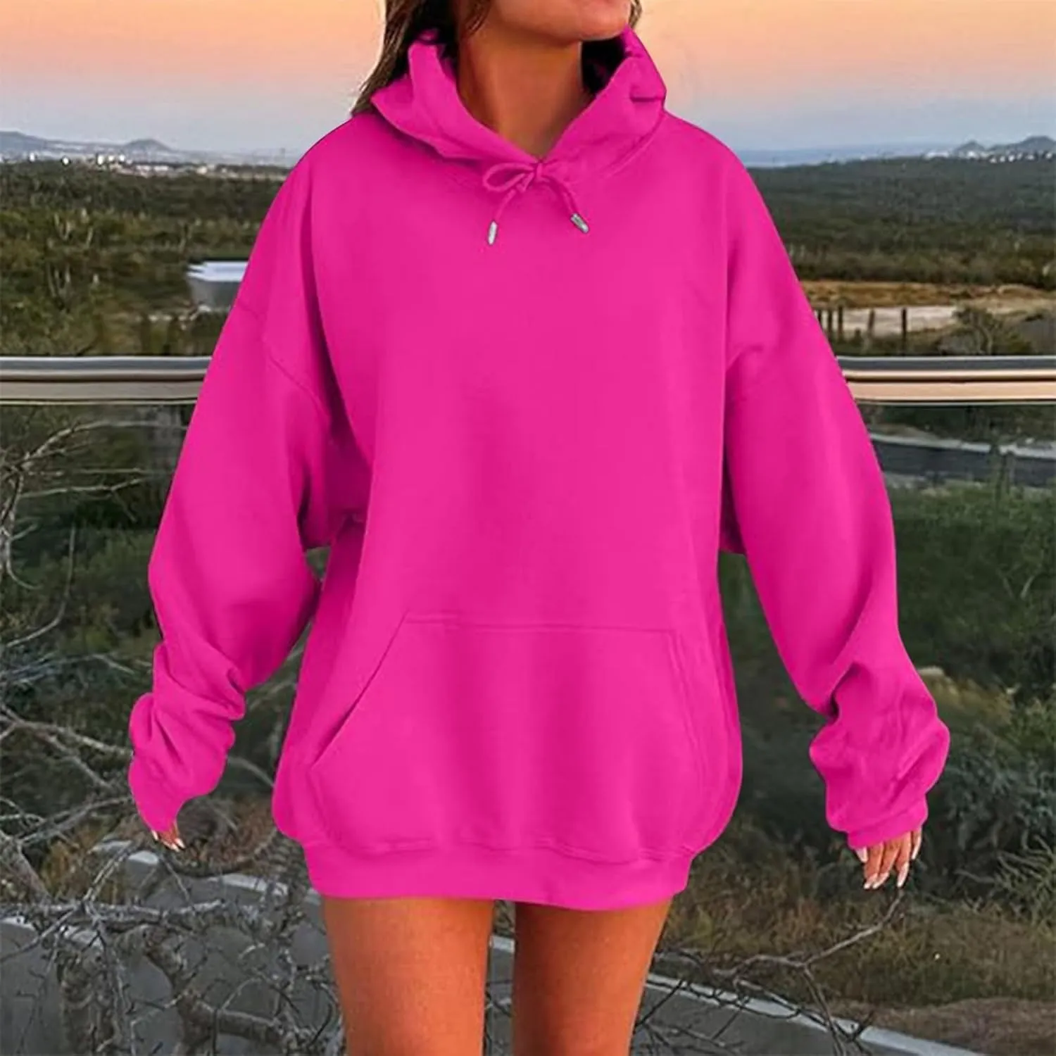 Fall Womens Oversized Hoodies Winter Cute Sweatshirts Pullover 2024 Fashion Tops Trendy Outfits