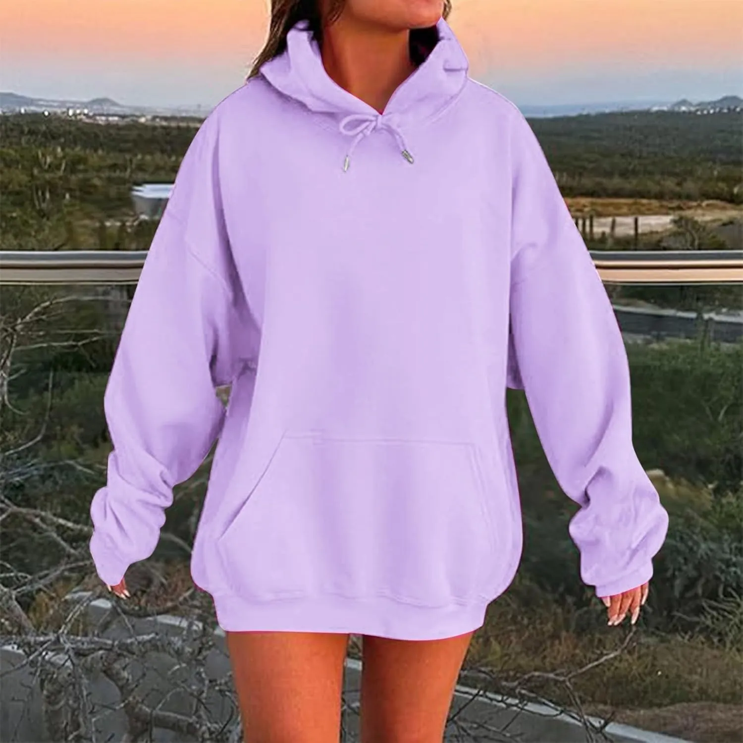 Fall Womens Oversized Hoodies Winter Cute Sweatshirts Pullover 2024 Fashion Tops Trendy Outfits