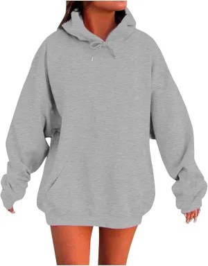 Fall Womens Oversized Hoodies Winter Cute Sweatshirts Pullover 2024 Fashion Tops Trendy Outfits