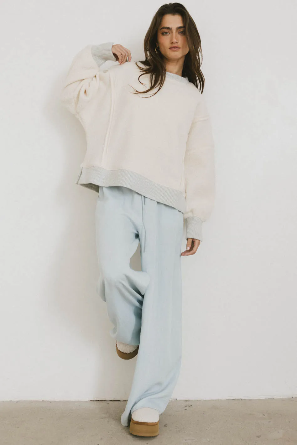 Gracyn Sherpa Crewneck