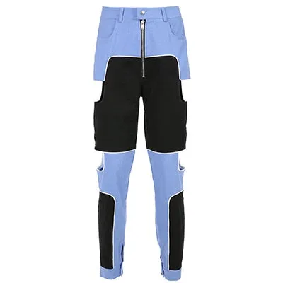 High Waist Street Style Cargo Pants