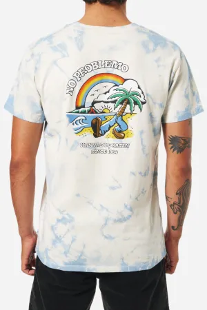 Katin Stroll Tee in Spring Blue Tie Dye