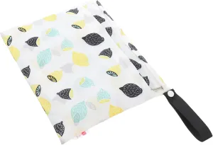 Kisangel 2pcs Portable Nappy Bags with Zipper Multi Functional Travel Diaper Storage Pouches Lightweight Design for Organizing Essentials for Showers and Moms