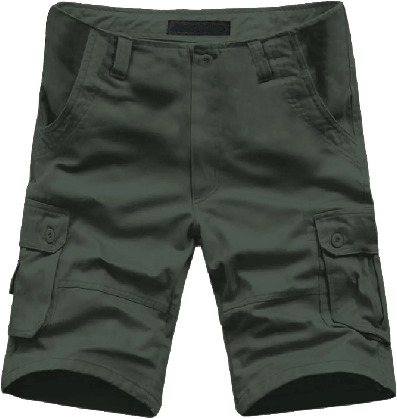 Men Shorts Casual Overalls Summer Men's and Color Pants with Multi-Pocket Men's Pants Black Cargo Shorts Men Work