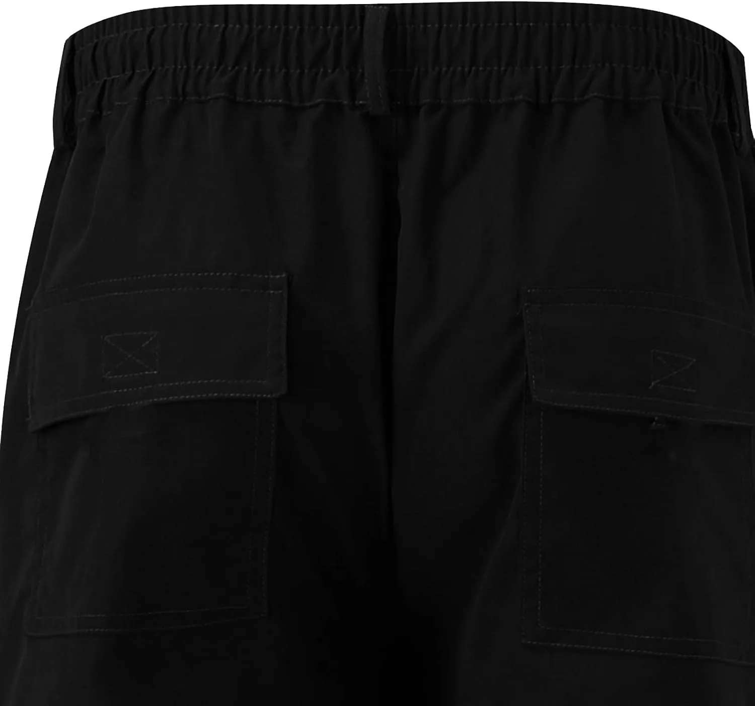 Mens All Season Fit Pants Casual Solid Color Trousers Fashion Overalls Straight Leg Sports Joggers with Pockets