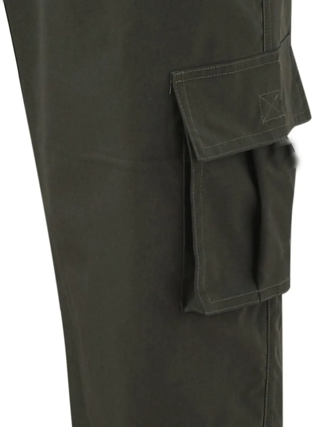 Mens All Season Fit Pants Casual Solid Color Trousers Fashion Overalls Straight Leg Sports Joggers with Pockets