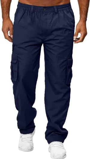 Mens Cargo PantTactical Cargo Pants for Men Lightweight Slim Fit Trousers Outdoor Hiking Pants Overalls with Multi PocketsChino Pants Slim Fit
