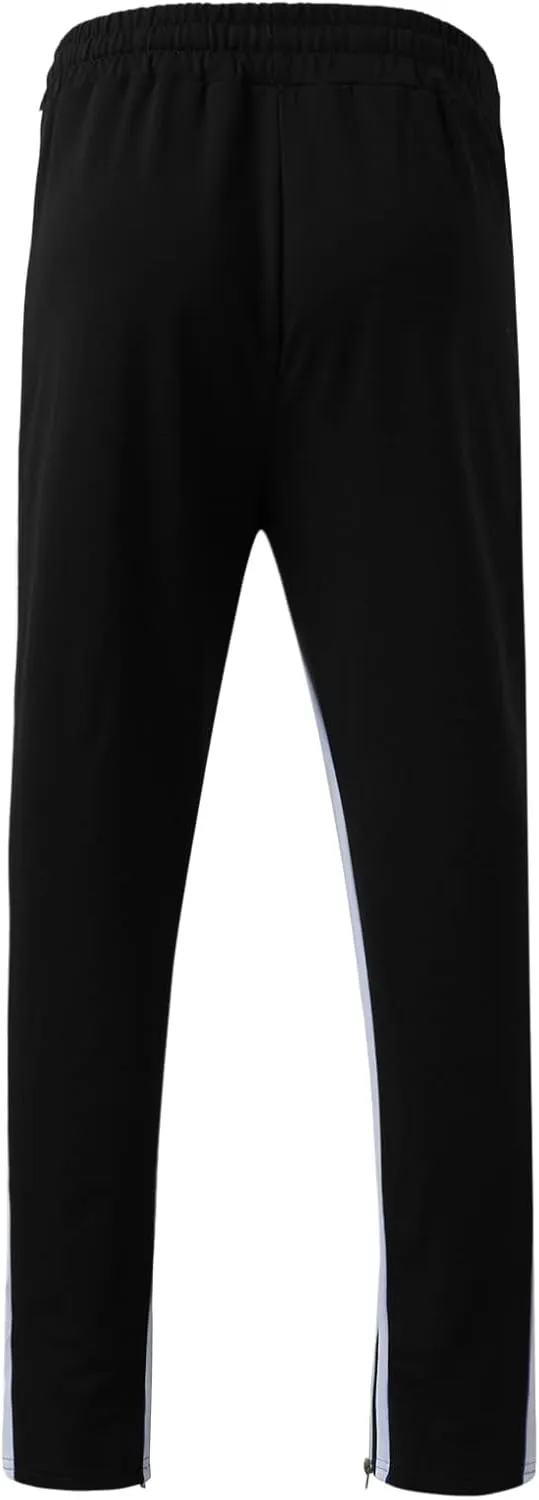 Men's Casual Cargo Pants Multi Pockets Twill Chino Pants Loose Fit Joggers Hiking Trousers Gym Sweatpants Overalls
