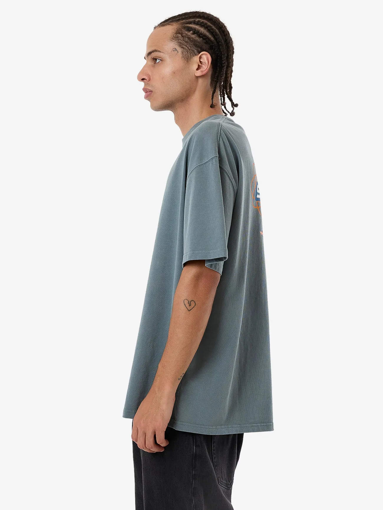 MENS SPIRITUAL MAGIC BOX FIT OVERSIZED T-SHIRT