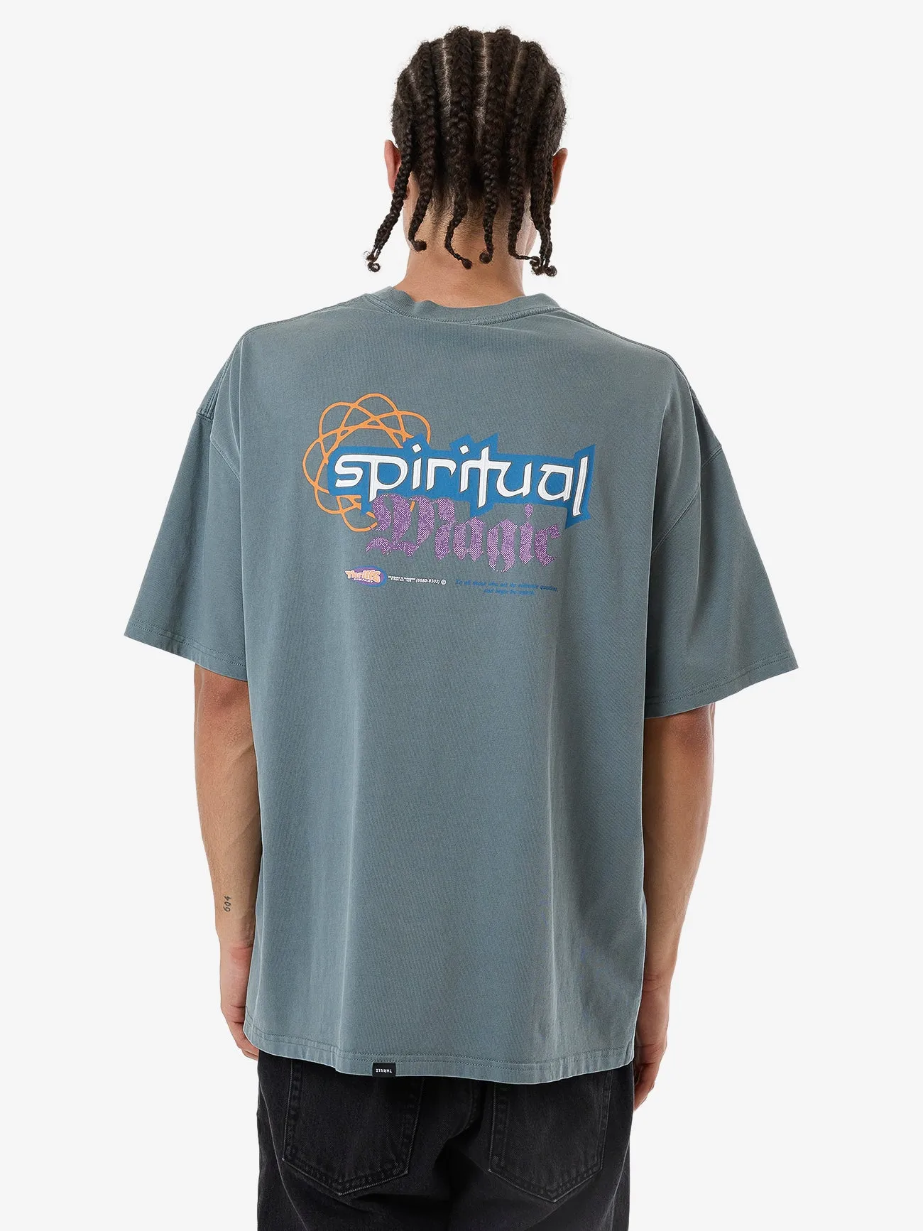 MENS SPIRITUAL MAGIC BOX FIT OVERSIZED T-SHIRT