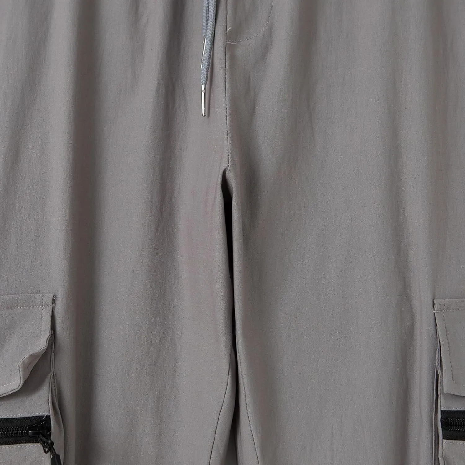 Mens Sweatpants Cargo Men's Spring Summer and Autumn Casual Mid Elastic Multi Pocket Slim Fit Overalls Pantaln Cargo