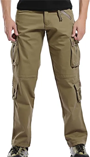Mens Work Pants Big and Tall Hiking Pants Mens Black Stretchy Work Pants All Terrain Cargo Pants for Men Khaki Pants
