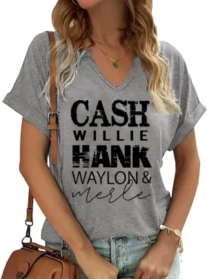 Nashville Music City T-Shirt Womens Country Music Oversized Shirts Rock Band Tshirt Vintage Guitar Wings Graphic Tees