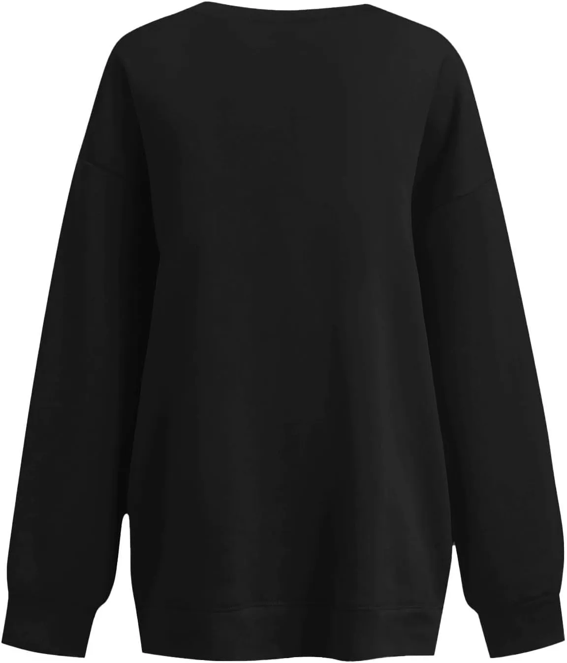 Oversized Crewneck Sweatshirt Women 2024 Winter Fashion Clothes Causal Loose Long Sleeve Pullover Tops Preppy Shirts