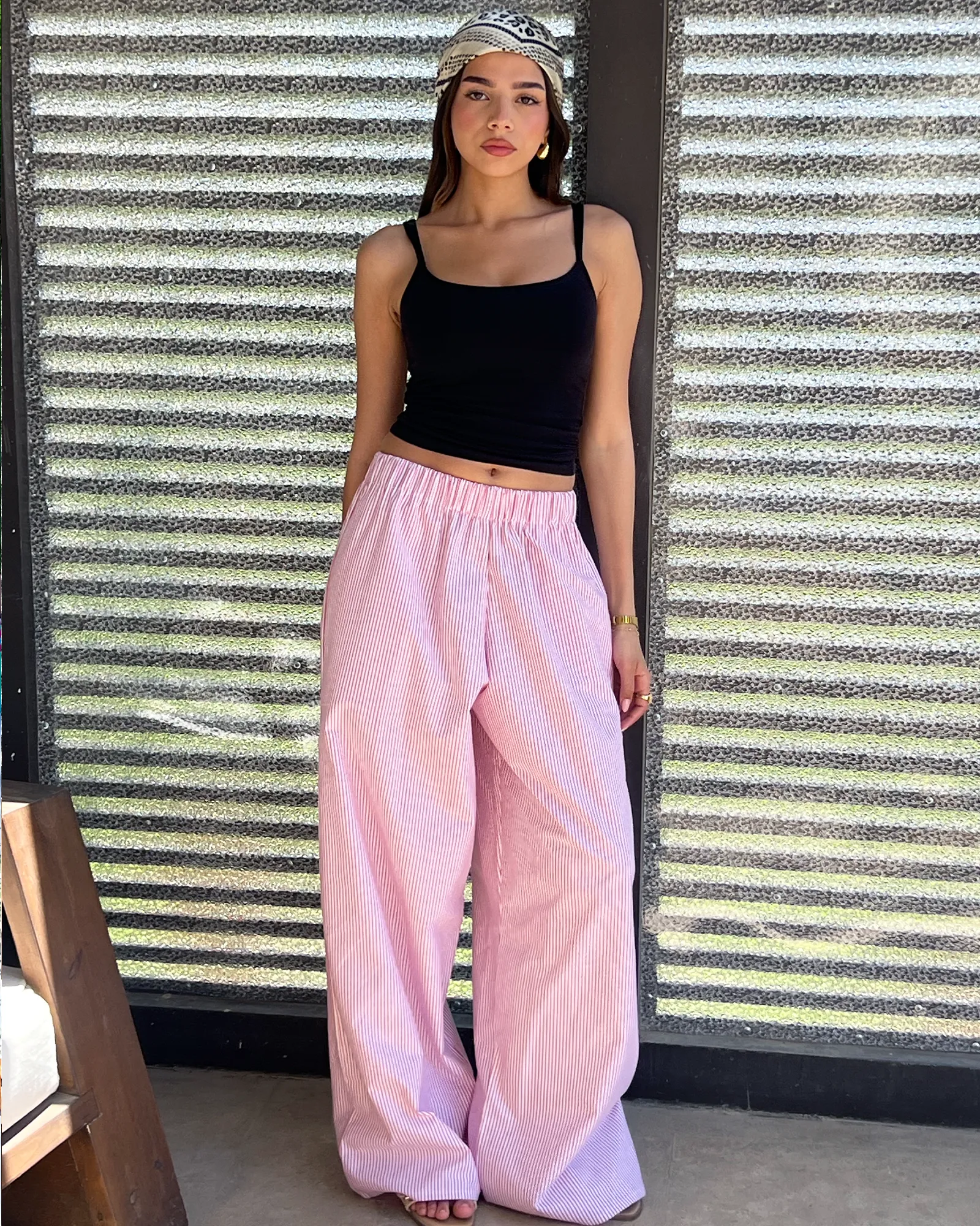 Red Street Pajama Pants