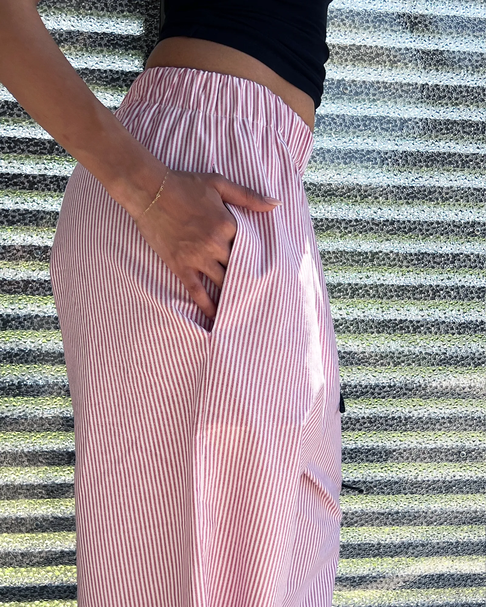 Red Street Pajama Pants