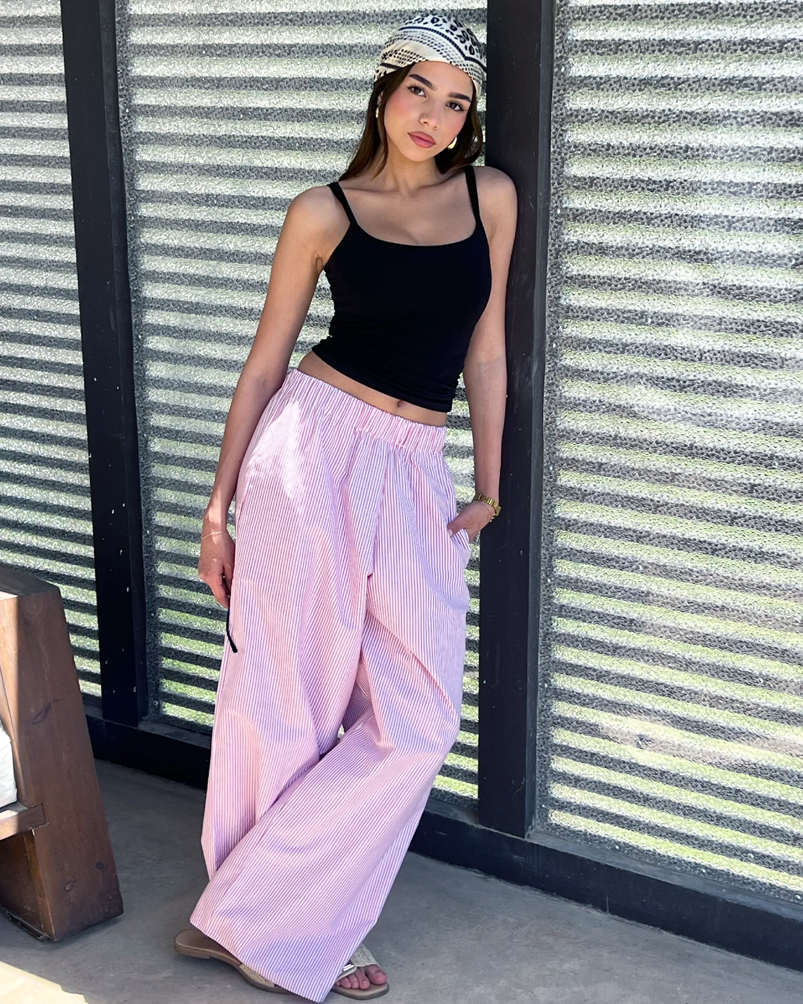 Red Street Pajama Pants