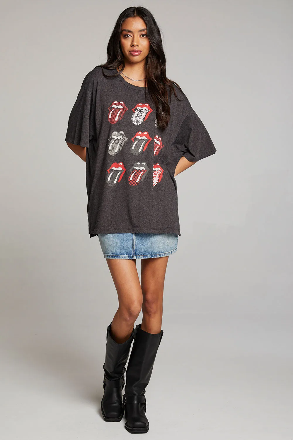 Rolling Stones Multi Logo One Size Tee