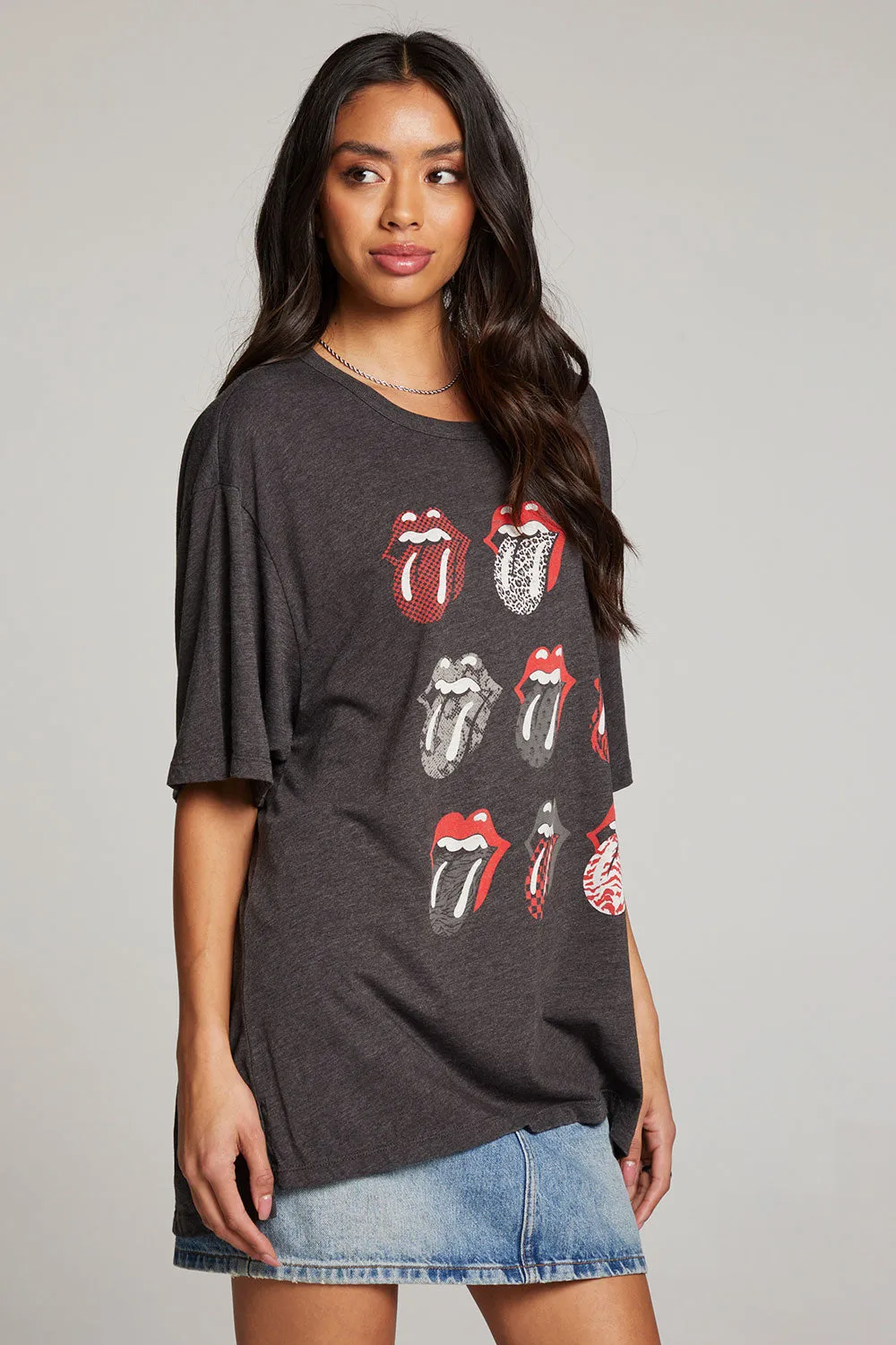 Rolling Stones Multi Logo One Size Tee