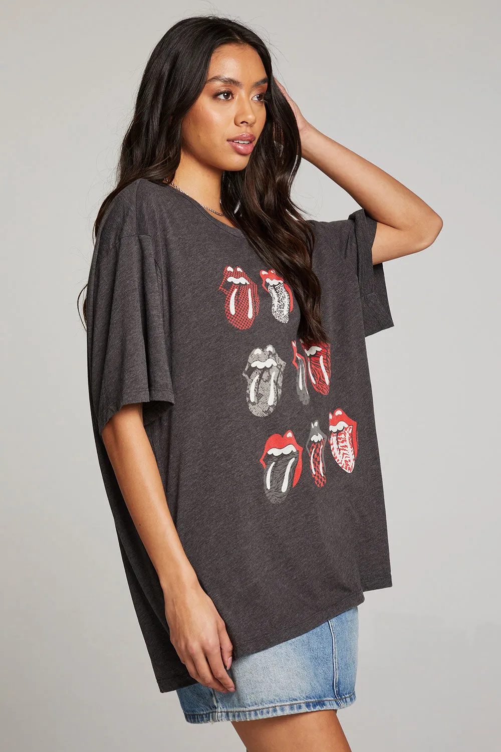Rolling Stones Multi Logo One Size Tee