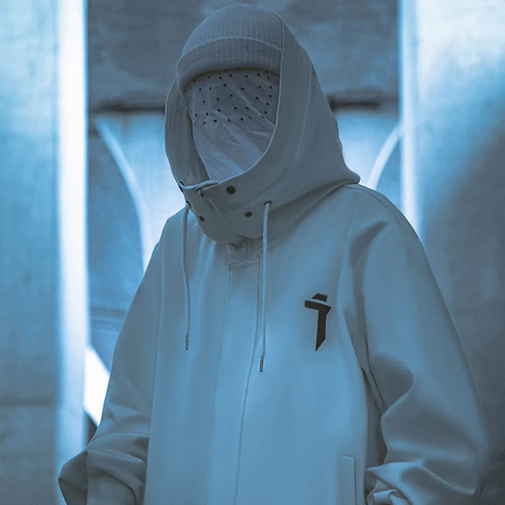 SAMURAI FUNCTIONAL COTTON HOODED WINDBREAKER