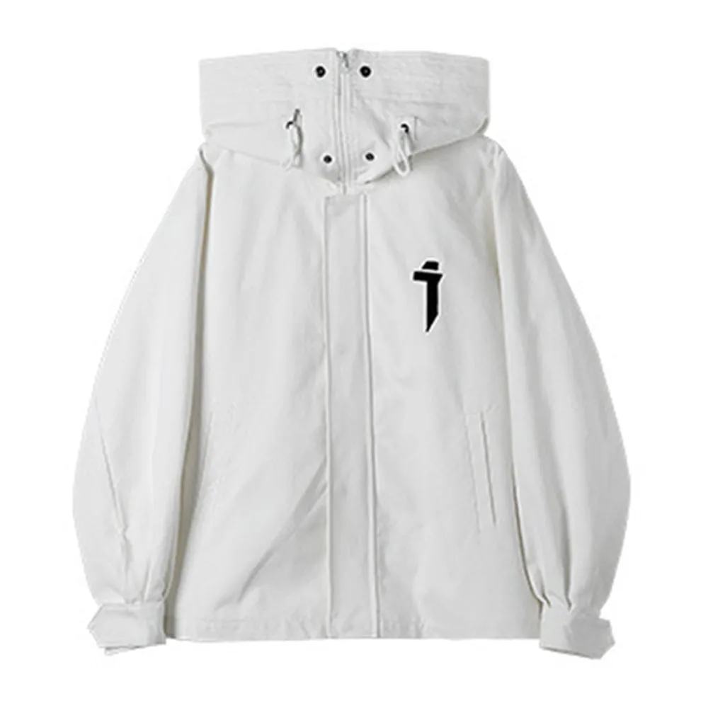 SAMURAI FUNCTIONAL COTTON HOODED WINDBREAKER