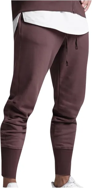 Sweatpants for Men Athletic Drawstring Elastic Bottom Slim Fit Casual Jogger Workout Running Lightweight Casual Pants