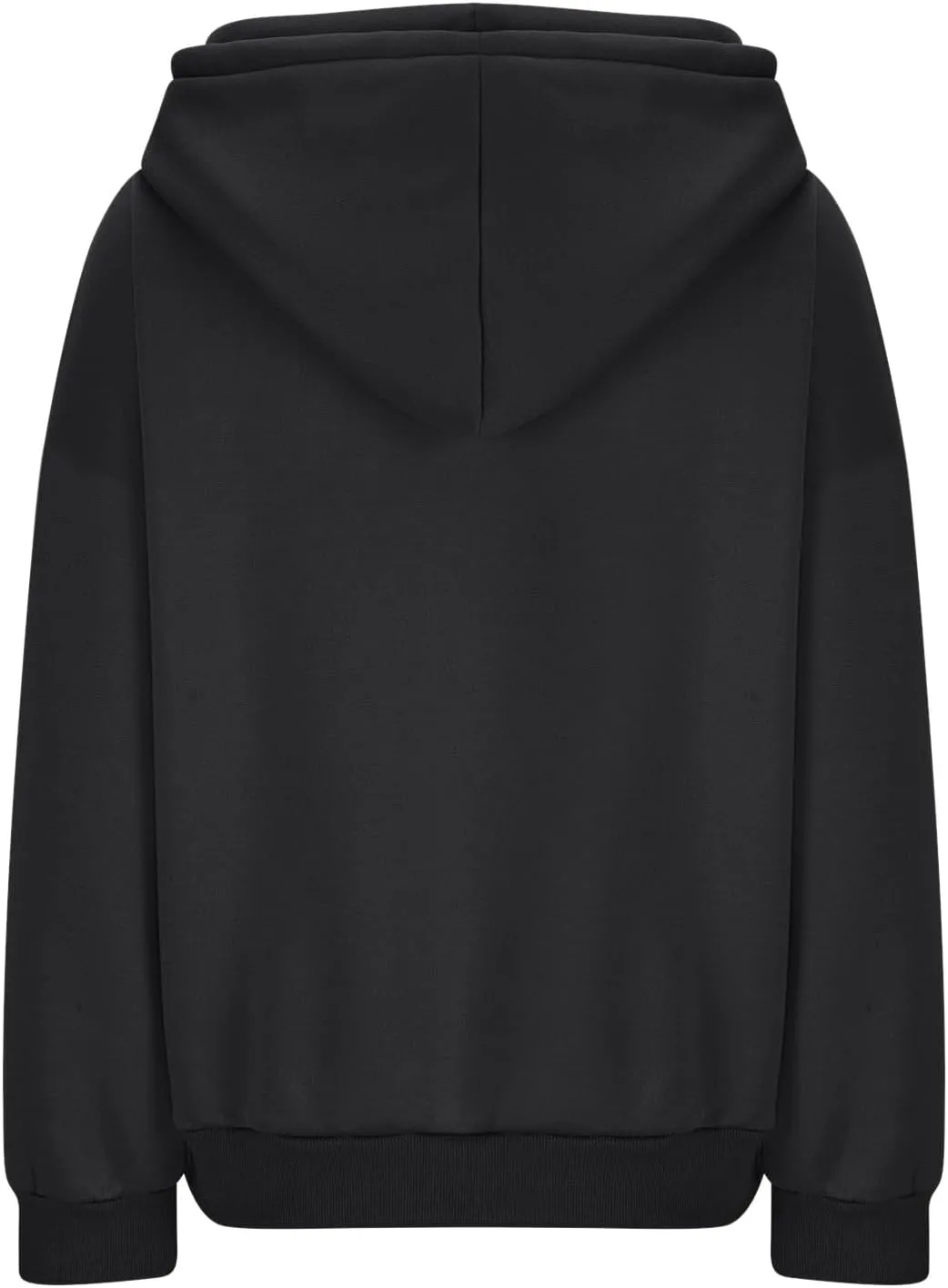 Top Coat for Women Long Sleeve Sweatshirts High Neck Hoodies Plain Daily Basic Tees Fall Dressy Casual Shirts