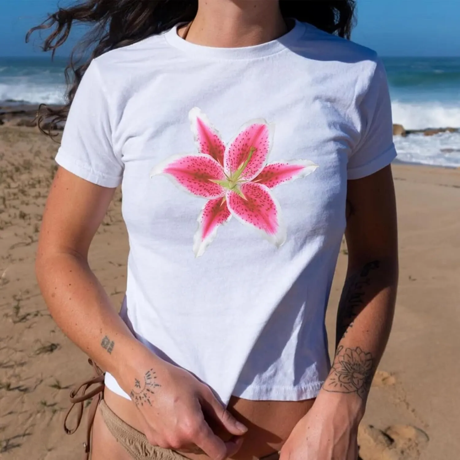 Women Graphic Baby Tees Vintage Cute Aesthetic Tops Y2K Fruit Printed 90s Crop Top Summer Cropped T Shirt